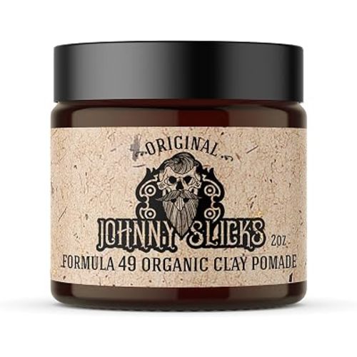 Johnny Slicks Formula 49 Clay Pomade, Original, 2 oz