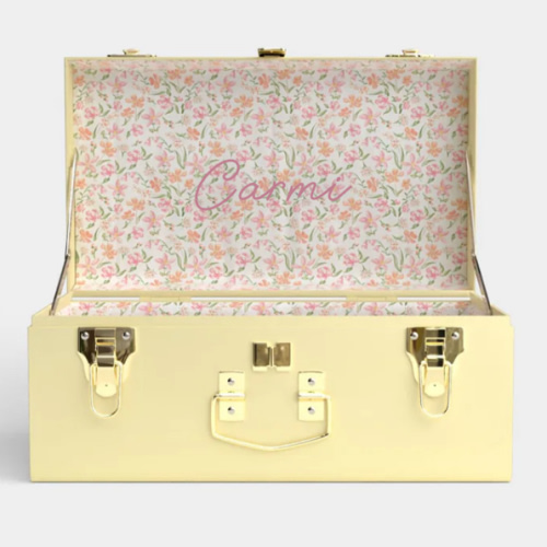 Mini Classic Trunk - Yellow - Spring In St. Louis / Embroidery