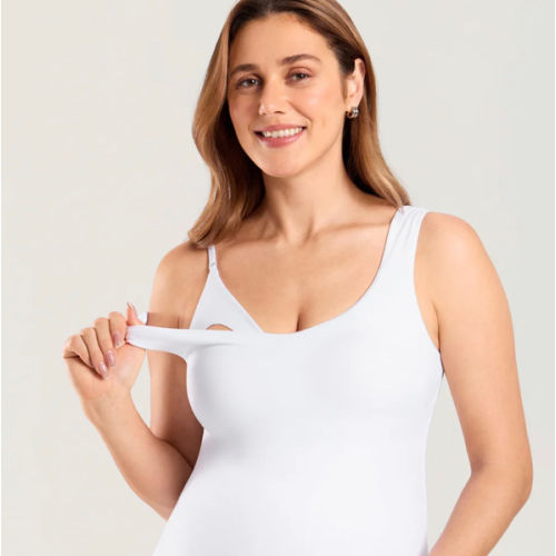 MOMANDA Naterlax® V Neck Nursing Tank Top