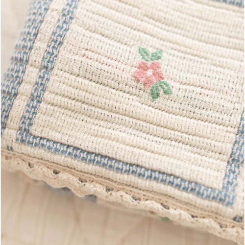 NEW GRAIN PATCHWORK BLANKET || SPRING BLOOM