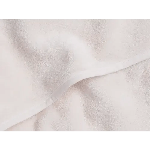 Organic Hooded Baby Towel (Color: Blush)