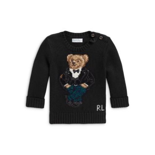 Boys' Polo Bear Long Sleeved Sweater - Baby