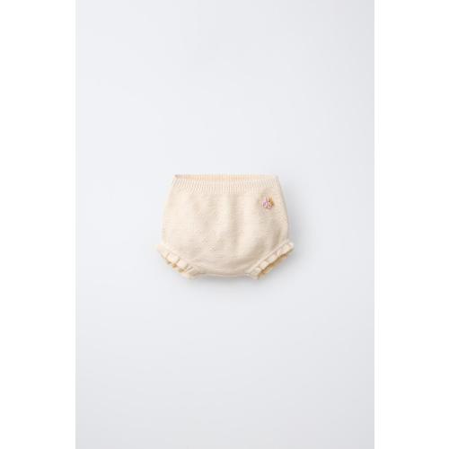OPENWORK AND BOBBLE BOTTOMS - Ecru | ZARA United States