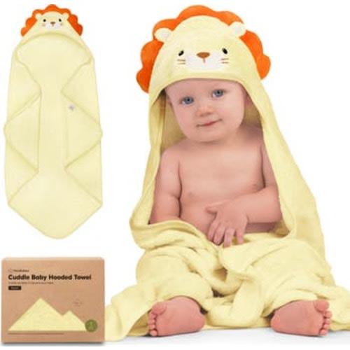 Cuddle Baby Hooded Towel, Medium
