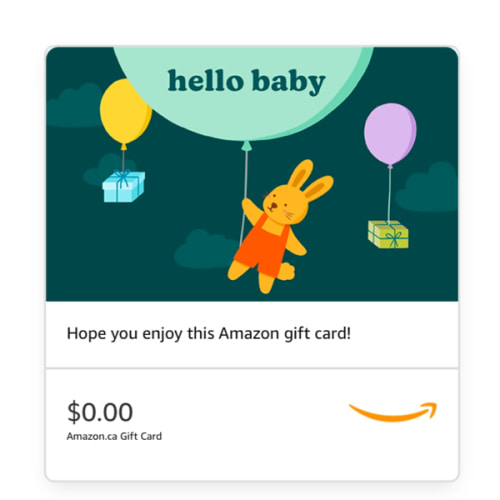 Amazon Canada Gift Card: Amazon.ca E-Gift Card or Physical Gift Card