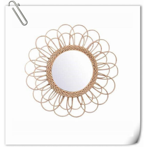 Bay Isle Home™ Schrimsher Rattan Mirror | Wayfair