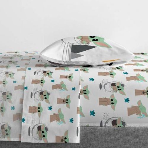 Twin Star Wars: The Mandalorian Kids' Bed in a Bag