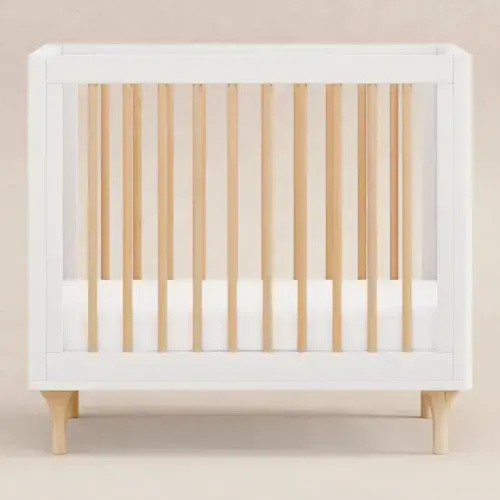Babyletto Lolly Mini Crib | 4-in-1 Convertible Crib to Twin Bed