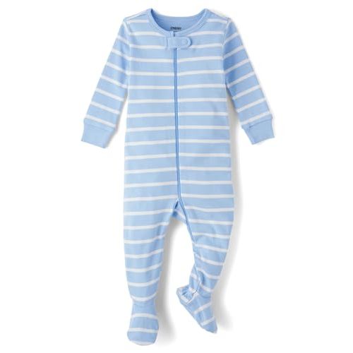 Gymboree Baby And Newborn 100% Cotton Long Sleeve Zip Front Footed One Piece,sleep & Play Gymmies