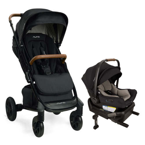 TAVO Next Stroller + PIPA Series Travel System - Caviar / Pipa Aire / Caviar