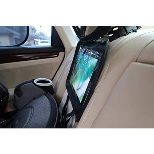 Tablet Holder for Rear and Forward Facing Children. Slim, Lightweight and Perfect for When Using A Rear Facing Mirror.
