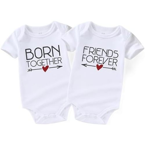 Born Friends Newborn Twins Outfits Boy And Girl Baby Items outfits matching