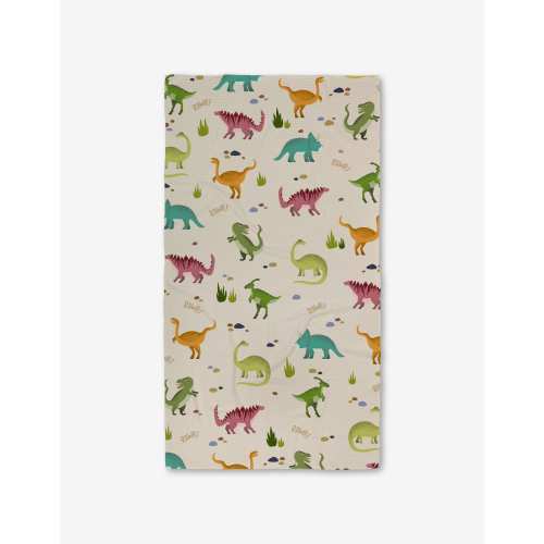 Dancing Dinos Luxe Bath Towel | Geometry – GEOMETRY