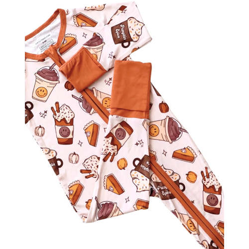 Pumpkin Spice Bamboo Sleeper – Unhinged Lifestyle Boutique