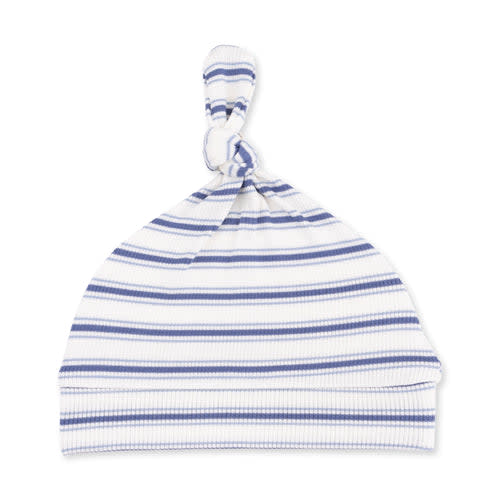 Vintage Stripe Blue - Knotted Hat – Angel Dear