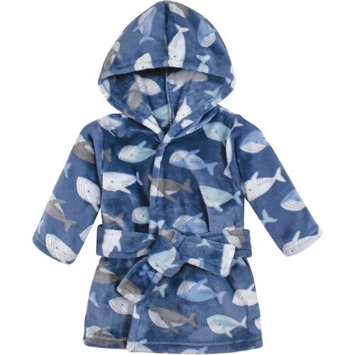 Luvable Friends Unisex Baby Plush Bathrobe
