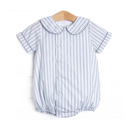 Bleu: Frederick Bubble, Blue Stripe – Stitchy Fish