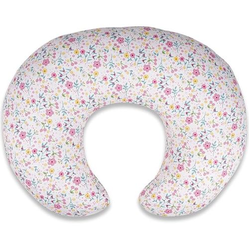 Baby Nursing Pillow for Breastfeeding, Adjustable Breastfeeding Pillow for Bottle Feeding, Nursing Support Pillow for Mom and Baby Healthier Nursing, Removable Cover- Floral