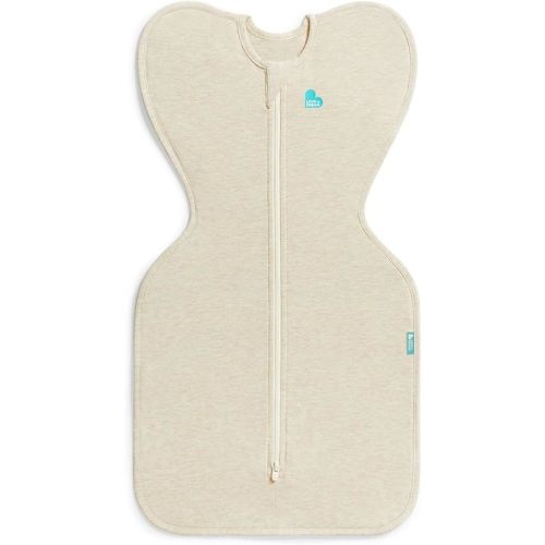 Love to Dream Swaddle UP, Baby Sleep Sack, Self-Soothing Swaddles for Newborns, Get Longer Sleep, Secure Fit Helps Calm Startle Reflex, New Born Essentials for Baby, 1.0 TOG, 5-8.5 lbs, Oatmeal