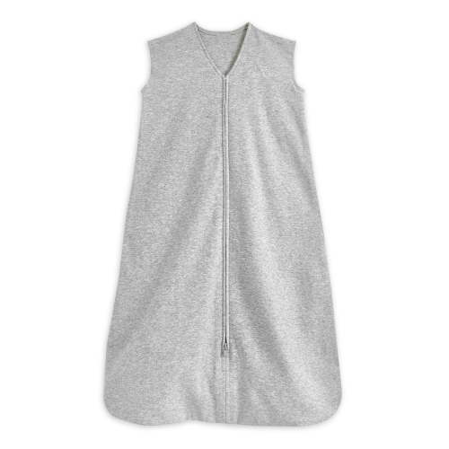 HALO 100% Cotton Baby SleepSack, Heather Gray, Medium, Wearable Blanket for Safe Sleep