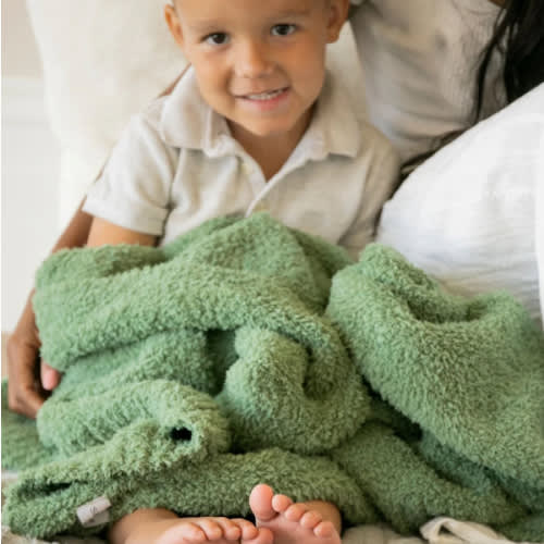 Saranoni Bamboni® Receiving Blanket | Olive color