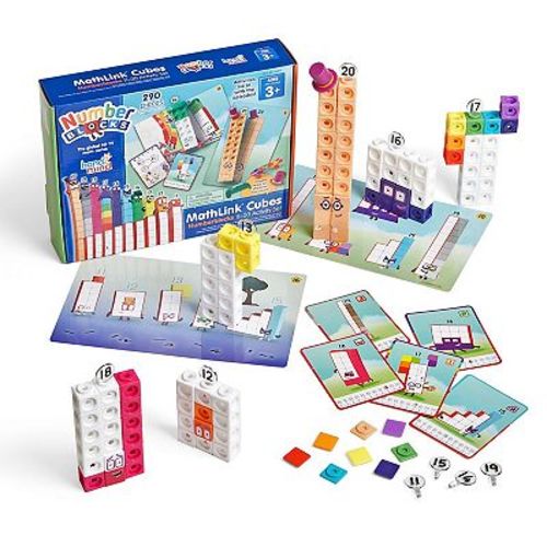 hand2mind Numberblocks 11–20 Activity Set with MathLink Cubes