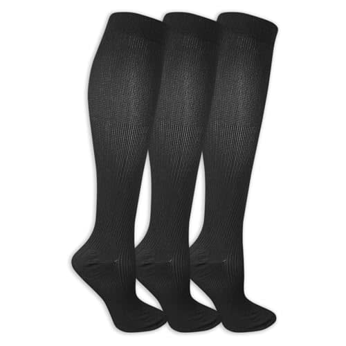 Dr. Scholl's womens Graduated Compression Knee High Socks - Comfort and Fatigue Relief - Mild 8-15 Mmhg
