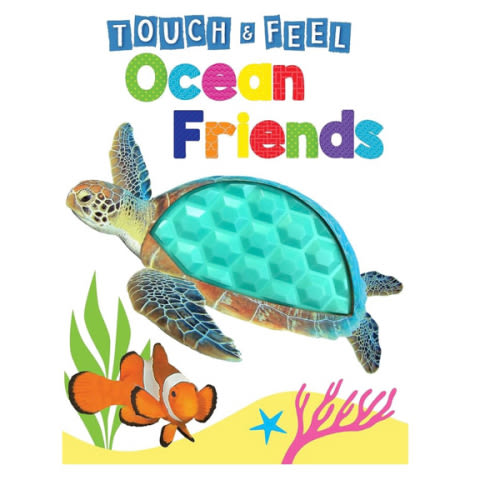 Ocean Friends - Touch and Feel Board Book - Sensory Board Book