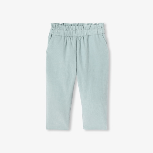 Baby girl velvet pants