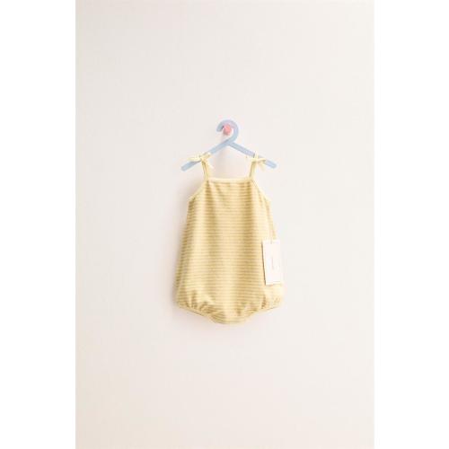 ZARA TIMELESS - STRIPED TERRYCLOTH ROMPER - Printed | ZARA United States