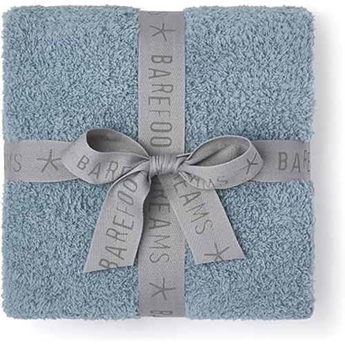 Barefoot Dreams® CozyChic® Stroller Blanket, Azure, 30"x40"