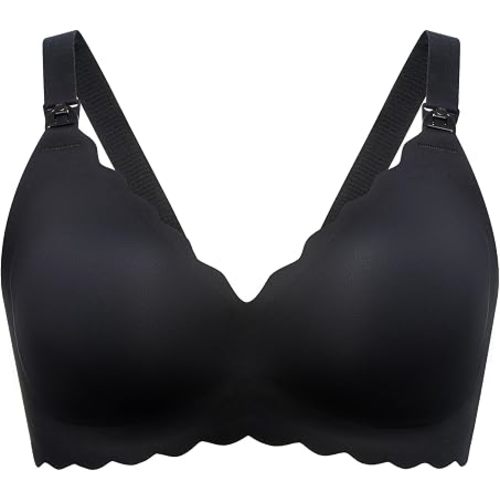 Momcozy Nursing Bras for Breastfeeding, Jelly Strip Support Maternity Bra