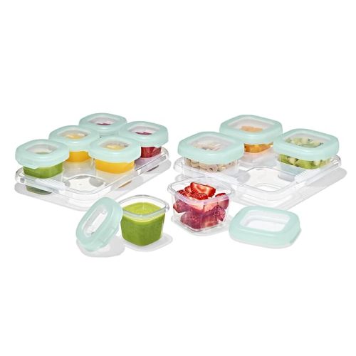 OXO Tot 12-Piece Baby Blocks Food Storage Container Set