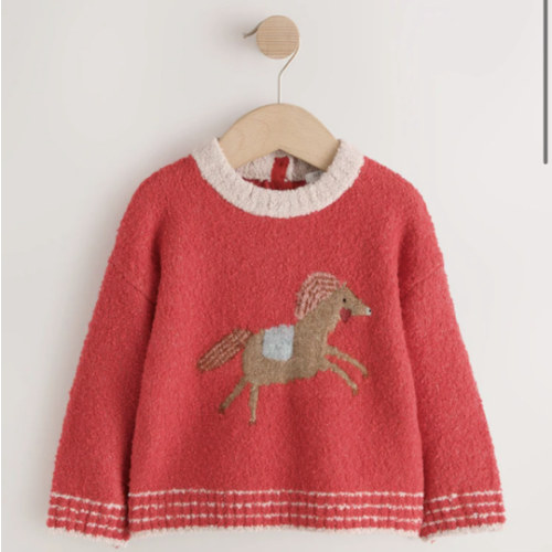Buy Red Horse Boxy Jumper (3mths-7yrs) from Next USA