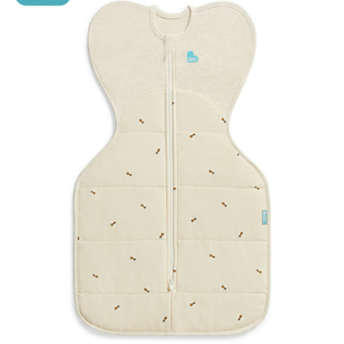 Swaddle Up™ 2.5 TOG Cotton Oatmeal Bees
