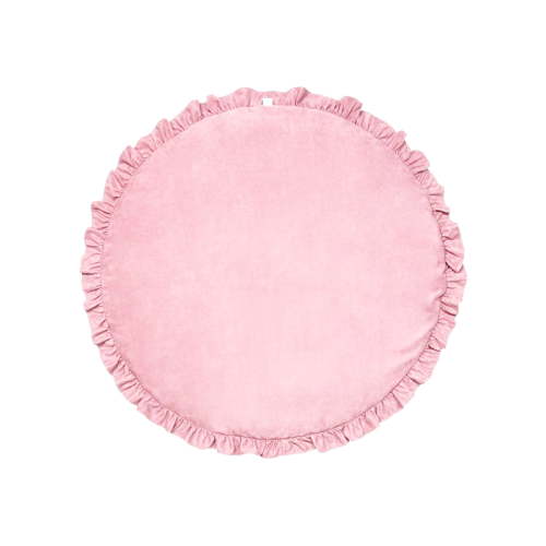EVEXPLO Baby for Play Mat Lace Solid Color Crawling Mat Kids Room Floor Rug Round Game Pad Playmat Children Bedroom Nursery