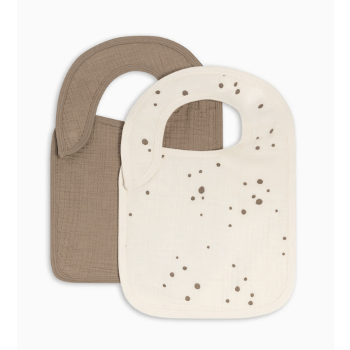 2-Pack Muslin Bibs