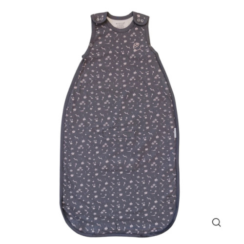 Ecolino® Adjustable Baby Sleep Bag, Organic Cotton, Universal Size: 2 Months - 2 Years, Small Flower