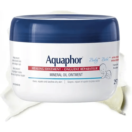 Aquaphor Baby Healing Ointment for Baby's Sensitive Skin, Multipurpose Ointment Helps Prevent Diaper Rash, Fragrance Free, Non Greasy and Non Comedogenic Body Moisturizer, 297g