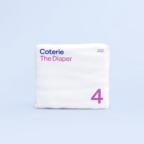 Coterie Diapers, Month Supply, Size 4