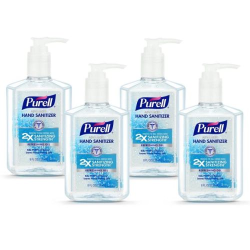 Purell 4 Count/8 fl oz Refreshing Hand Sanitizer Pumps