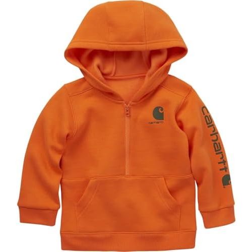 Carhartt Kid's CA6273 Long-Sleeve Half-Zip Sweatshirt - Boys