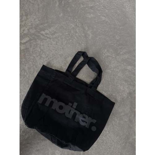 Mother. | Black Oversized Tote