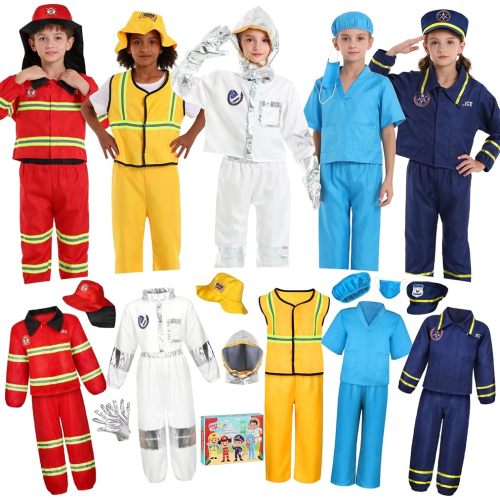 Toddler Dress Up Clothes Boys Costumes for Kids Career Role Play Age 3-5