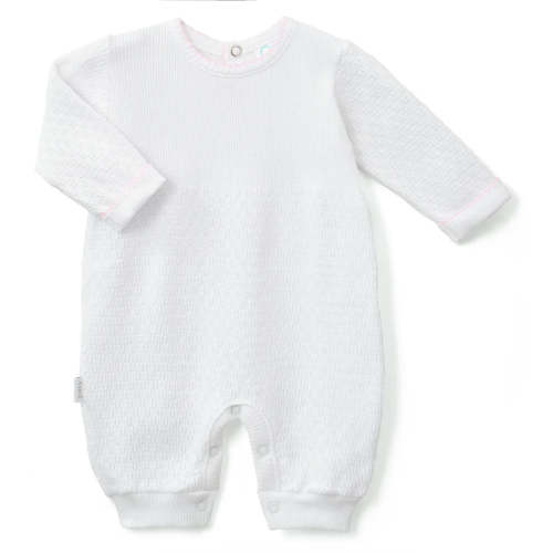 Paty Knit Long Sleeve Romper Pink – Little Sage