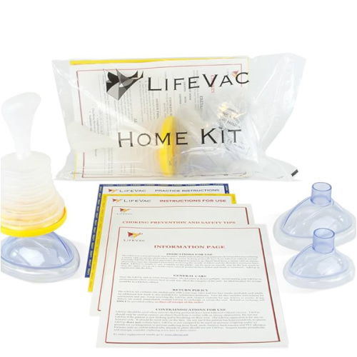 LifeVac Home Kit - Portable Suction Rescue Device, First Aid Kit for Kids and Adults, Portable Airway Suction Device for Children and Adults