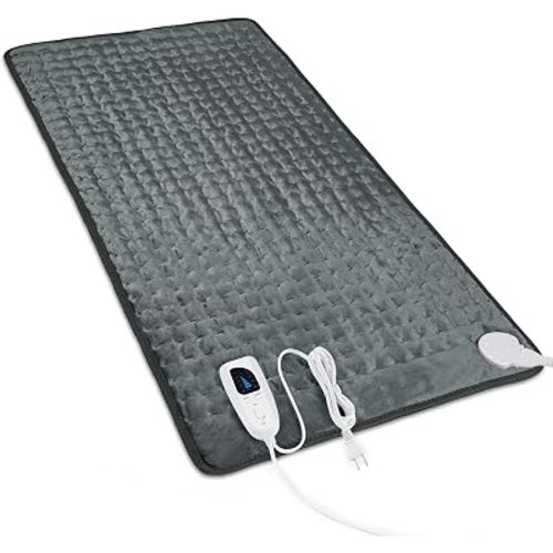 Heating Pad,Heated Blanket,Heating Pad for Back Neck,DimGray,33x17 Inch