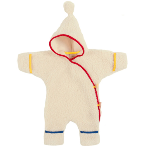 BOBO CHOSES X BINIBAMBA MERINO WOOL SNUGGLESUIT BABY ROMPER