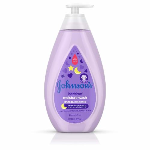 Johnson’s Tear-Free Bedtime Baby Moisture Wash with Soothing NaturalCalm Aromas, 27.1 fl. oz