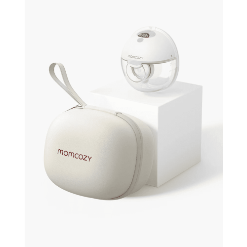 Momcozy M5 All-in-One Wearable Breast Pump, Single, Hands-Free, Portable, Quiet Motor, 9 Suction Levels, 24mm Flange